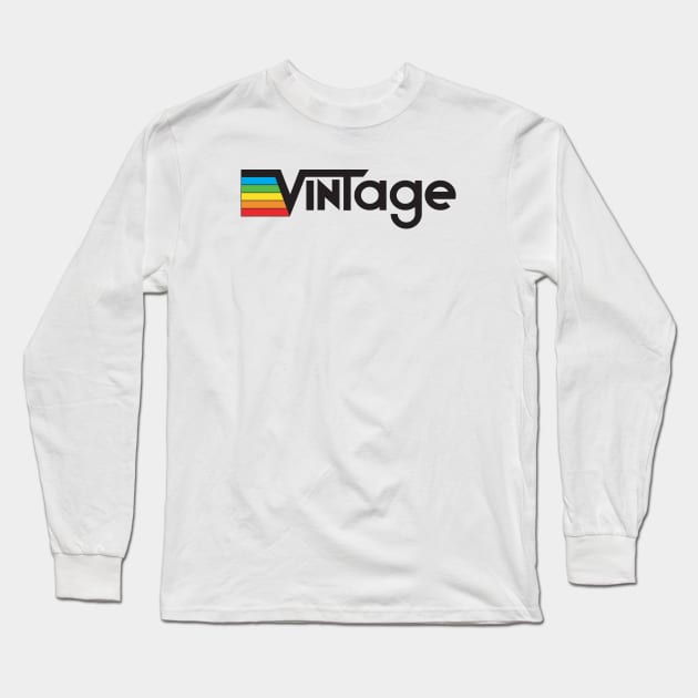 Vintage Collector - Activision Long Sleeve T-Shirt by LeftCoast Graphics